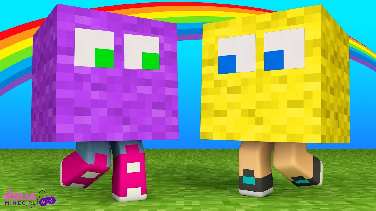 VIRAMOS BLOCOS PARA SE ESCONDER (Minecraft Minigames)