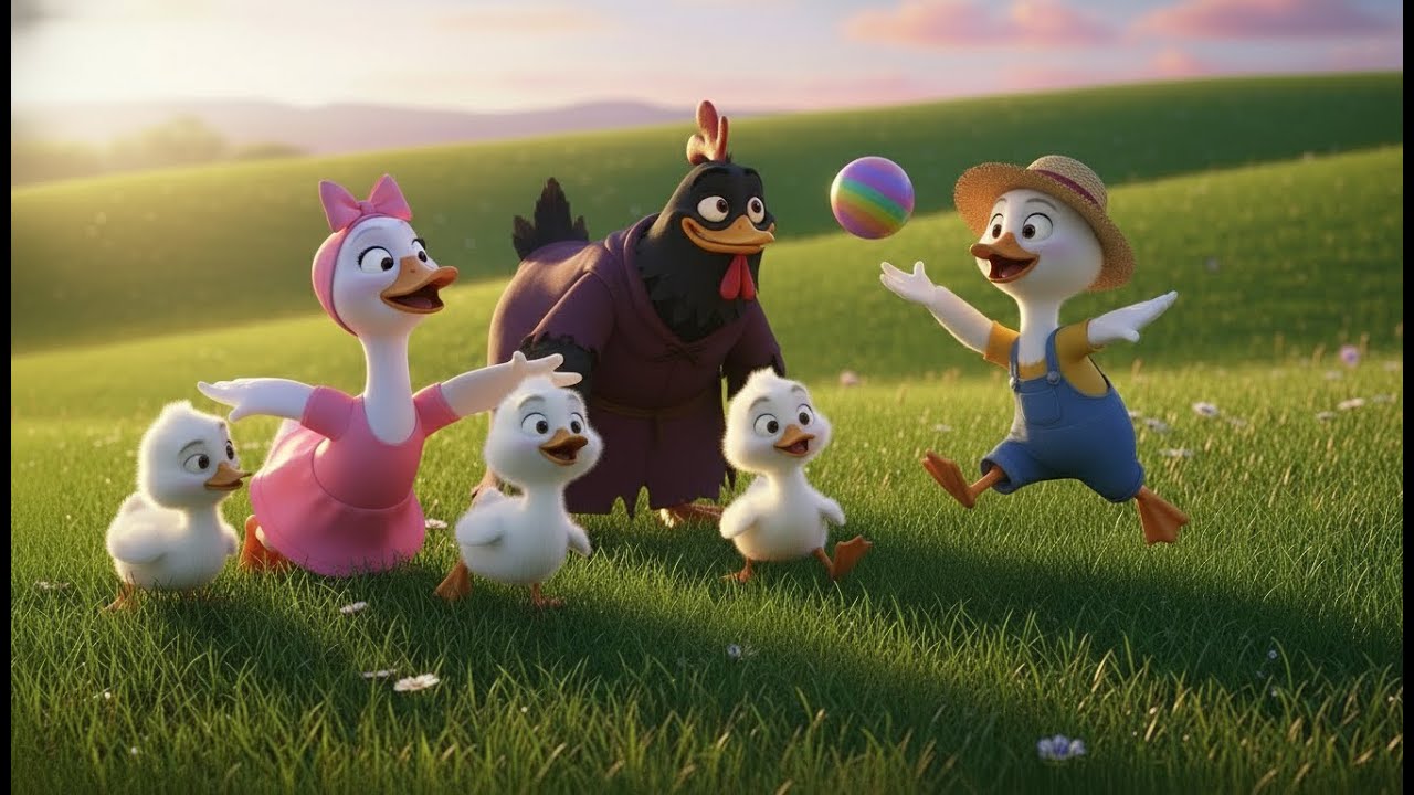 Kindness Can Change Hearts 🐥 | Emotional Goose Story for Kids | 3D Cartoon Animation
