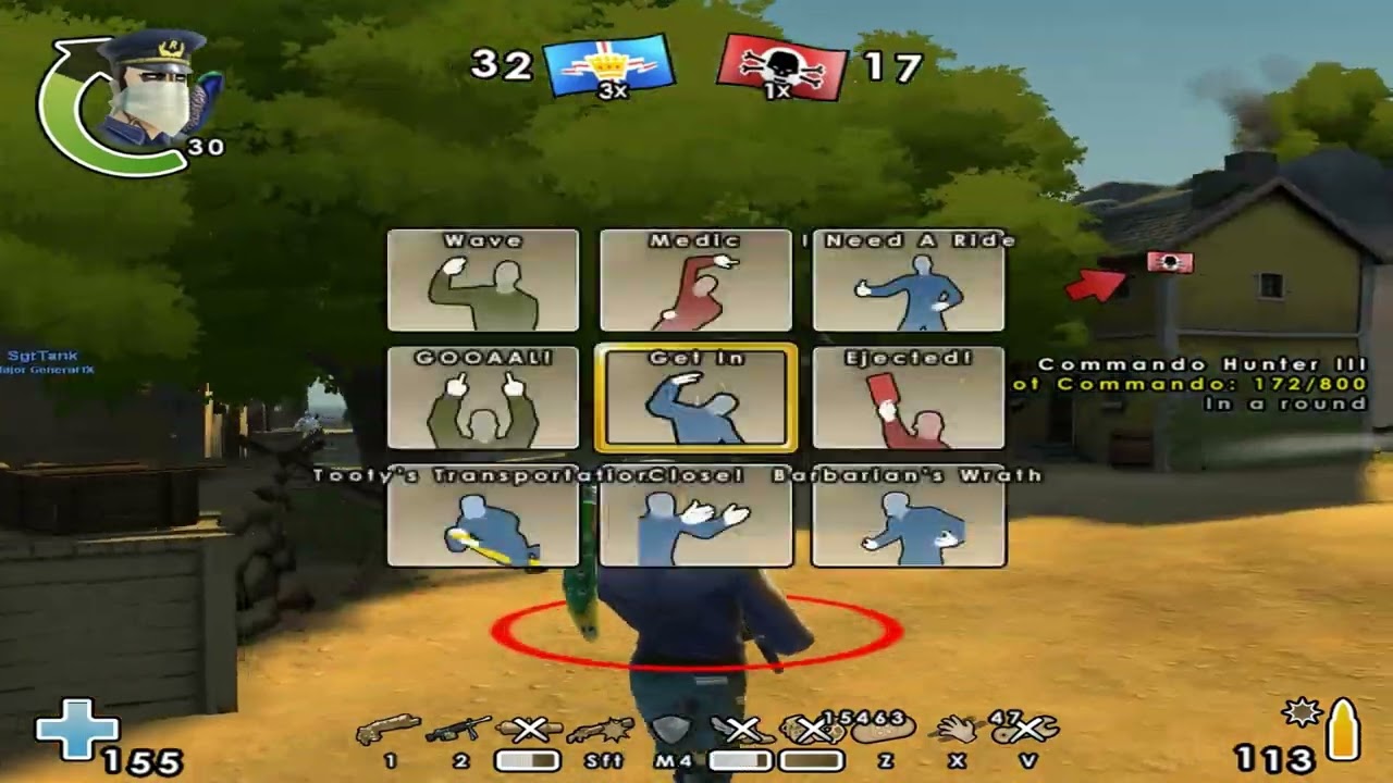 Battlefield Heroes - Gunner Gameplay on Victory Village