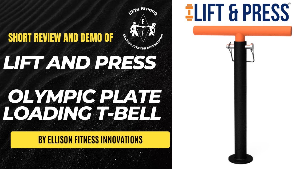 Short review and demo of Lift and Press USA's Olympic Plate Loading T-Bell. Used in our recent show.