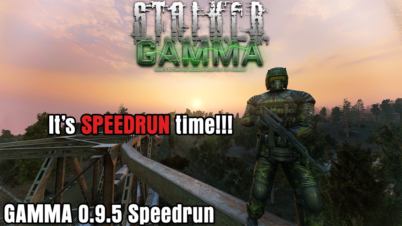 The FASTEST GAMMA Speedrunner is BACK - S.T.A.L.K.E.R GAMMA 0.9.5