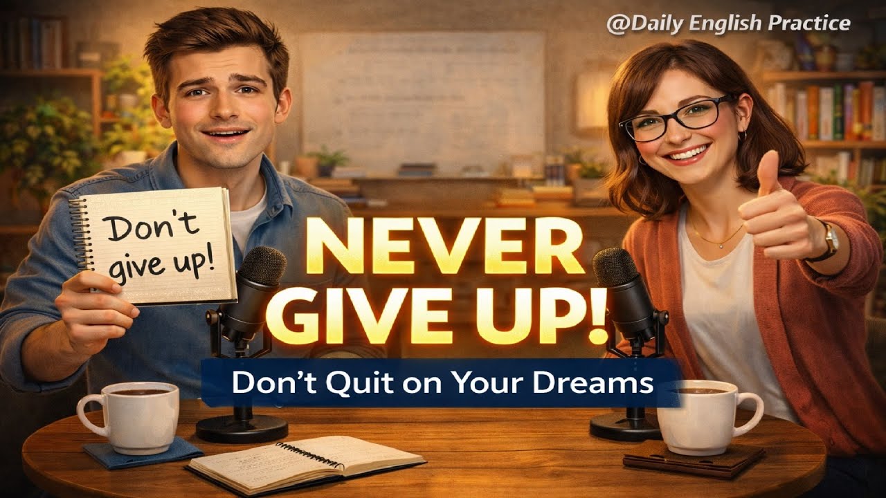 Never Give Up | Motivational English Quotes | Positive Thinking