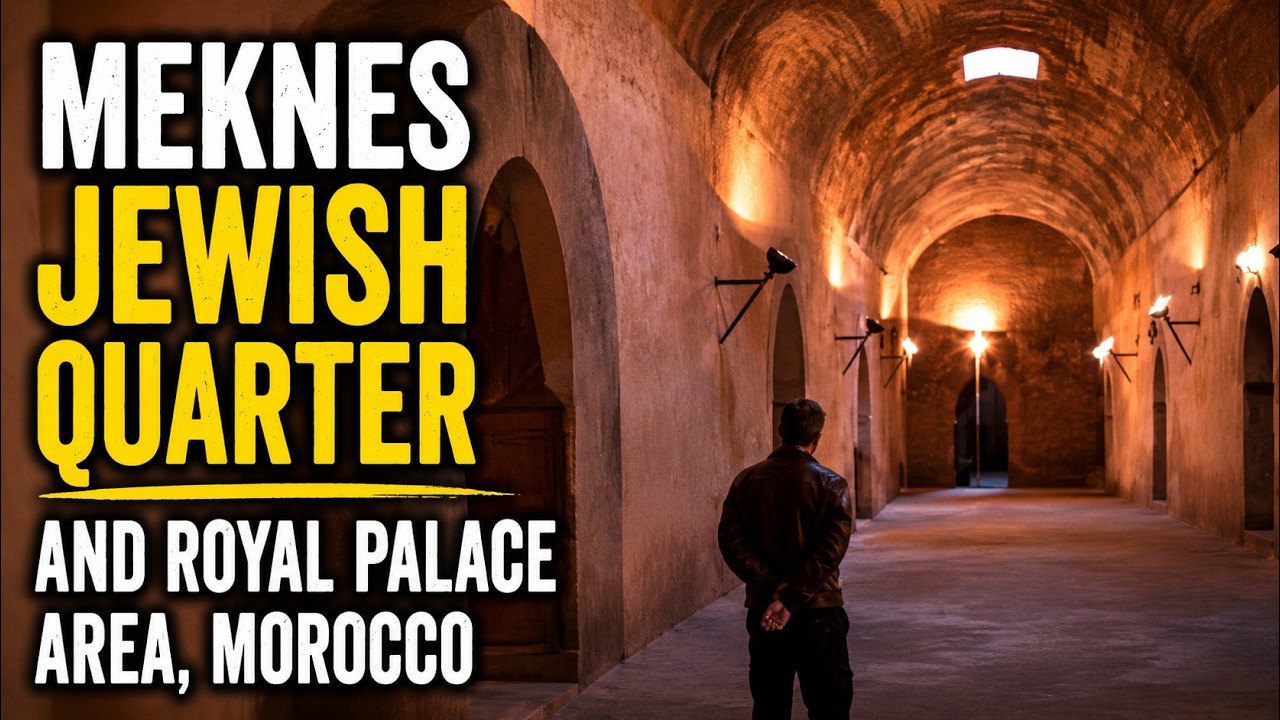 The Jewish Quarter and Royal Area of Meknes, Morocco