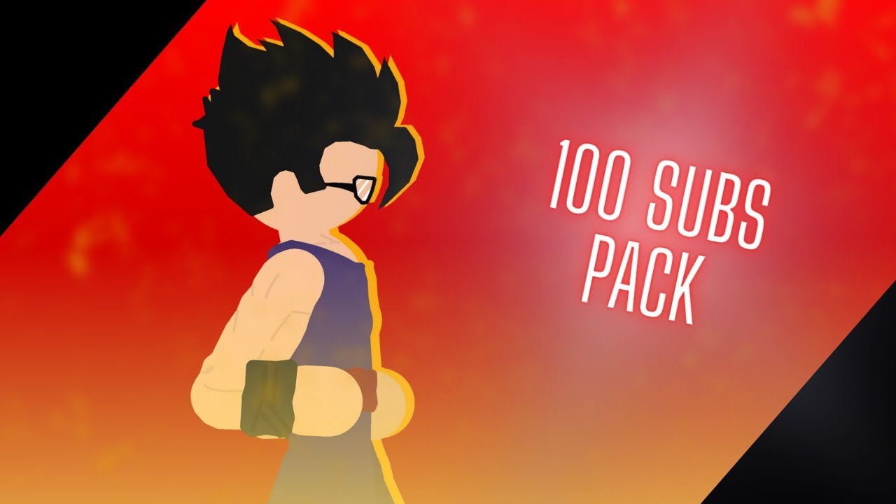 [STICK NODES] 100 SUBS PACK (DBZ, EFFECTS, BGS...)