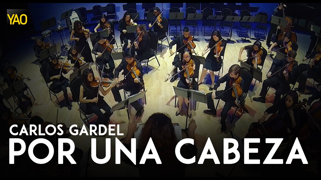 Carlos Gardel - Por Una Cabeza (Academy Orchestra)