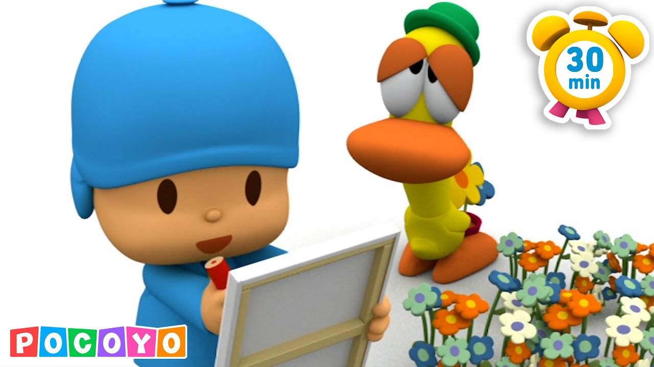 Pocoyo🎨 قناة العربية - القناة الرسمية - رسوم باتو [30 دقيقة] | كارتون ورسوم متحركة للأطفال