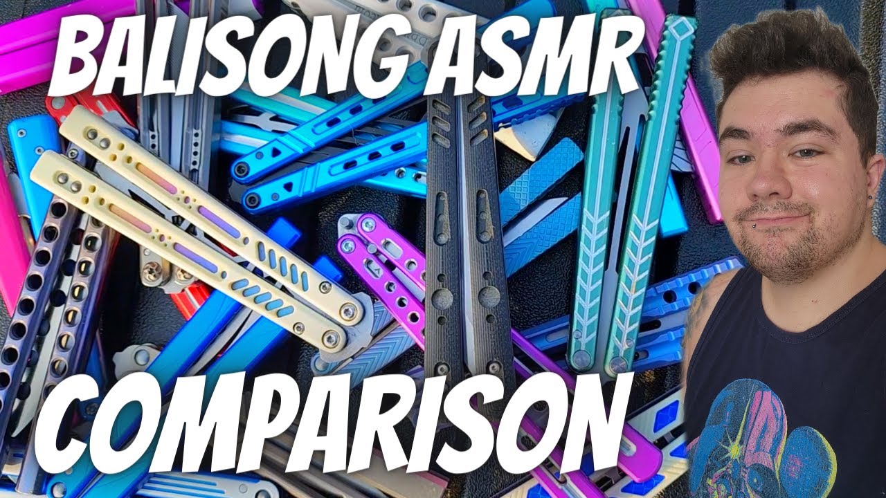 GIANT BALISONG ASMR DRY VS. OILED SOUND TEST SHOWDOWN!