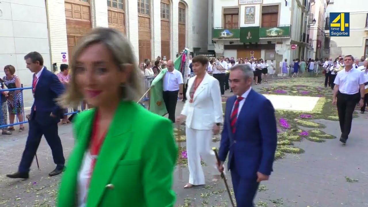 TVAltoPalancia- Festividad del Corpus de Segorbe: Procesión y baile de gigantes 19-6-2022
