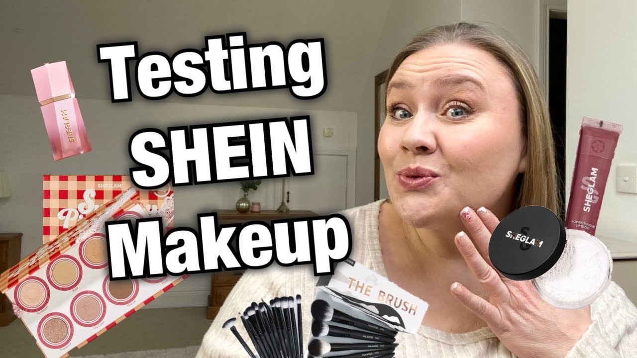 SHEIN MAKEUP REVIEW | trying a full face of SHEIN makeup