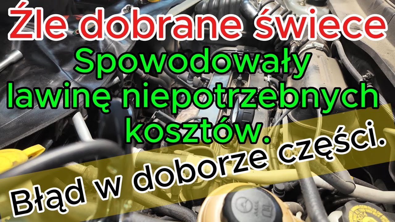Nieprawidłowe świece zapłonowe powodowały błąd katalizatora ? Niepotrzebna wymiana katalizatora ?