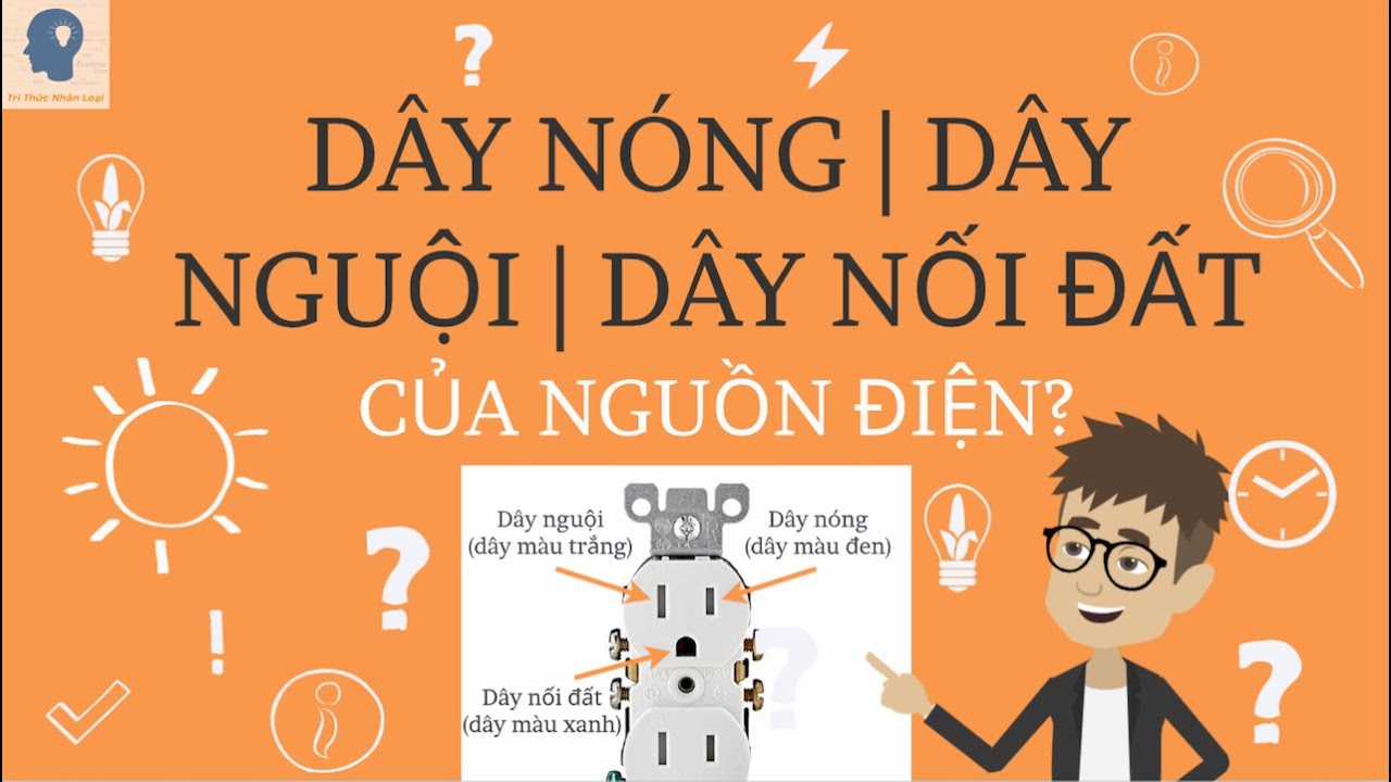 Объясните горячий, холодный и заземляющий провод источника питания.