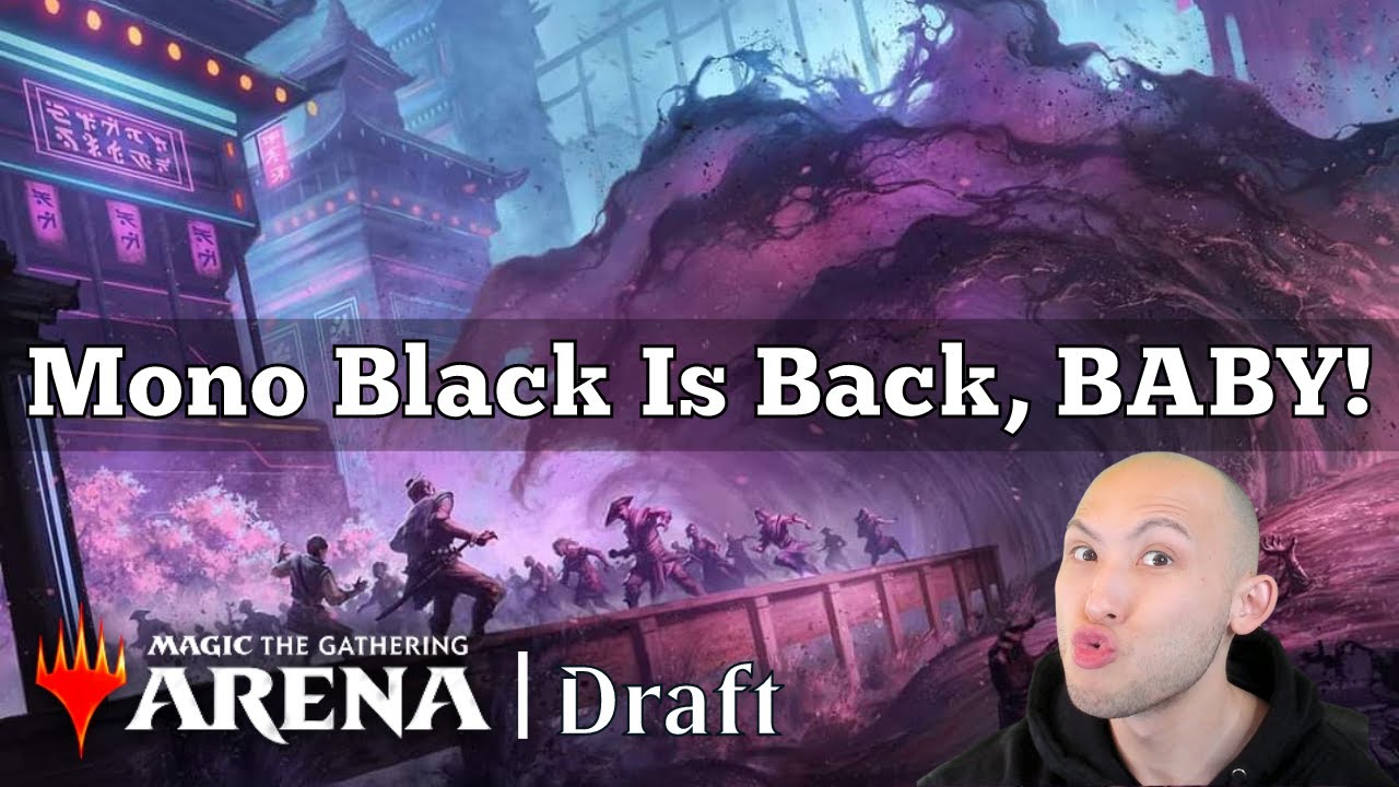 Mono Black Is Back, BABY! | Top Mythic | Arena Cube Draft | MTG Arena