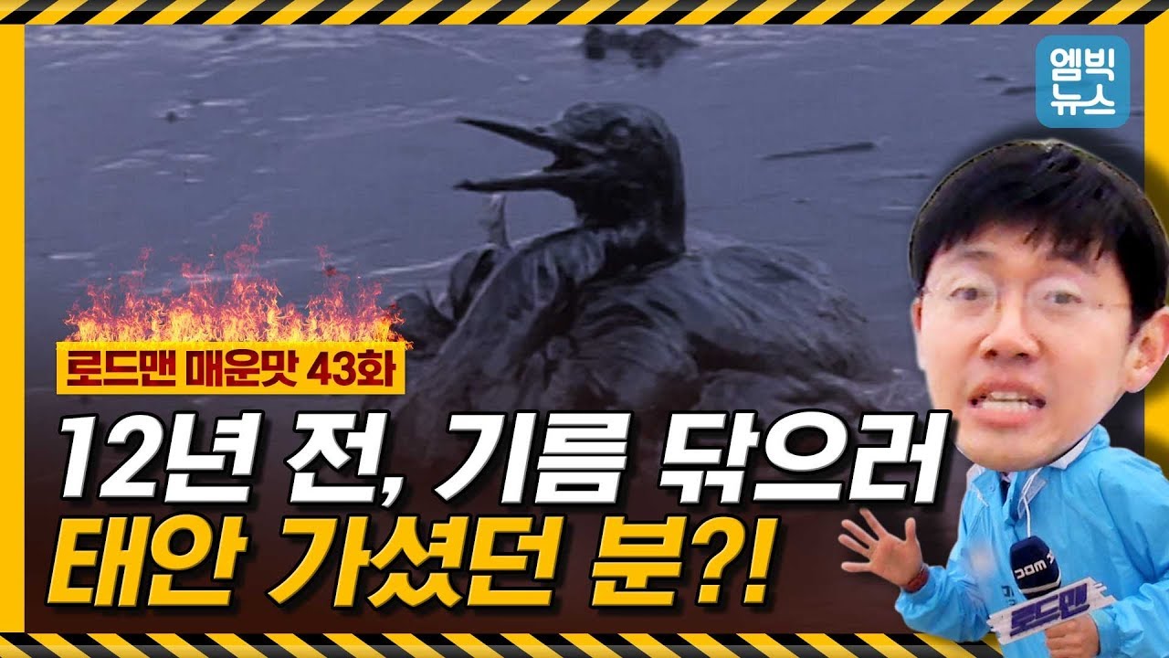 [로드맨43화] 태안 앞바다에서 일어났던 역대 최악의 기름유출사고, 12년이 지난 지금 태안을 덮친 또 다른 문제는?!