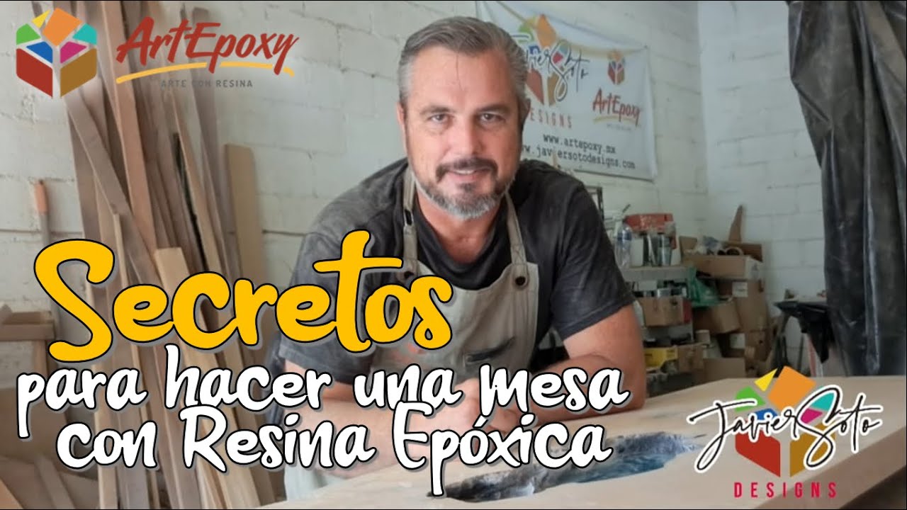 Los SECRETOS para hacer una mesa con Resina Epóxica