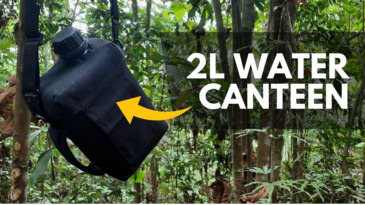 A Budget-Friendly 2L Military Water Canteen for Hiking & Camping