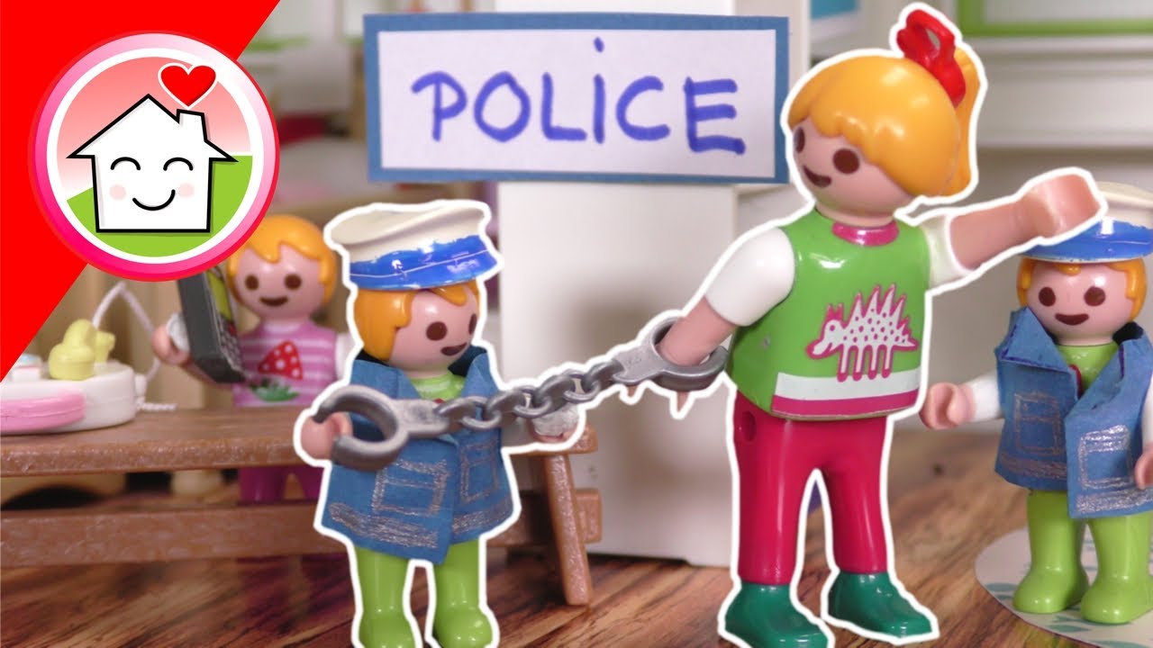 Playmobil Familie Hauser - Kommissar Overbeck Junior - Geschichte mit Anna und Lena