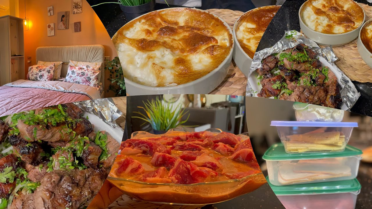 روتين لذيذ 😋 وخفيف واحلي تتبيله كباب في البيت 🥙 &ومشتريات من السوبر ماركت 🛍️