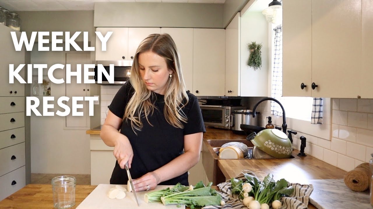 Weekly Kitchen Reset & Restock | Meal Prep With Me