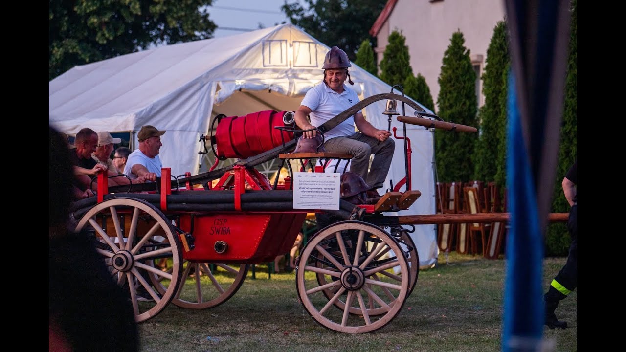 Renowacja Zabytkowej Sikawki Strażackiej OSP Świba