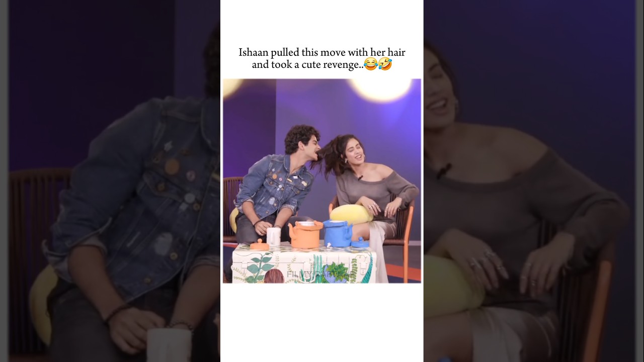 Ishan takes his revenge 🤣 #janhvikapoor #aliabhatt #bollywood #viralshorts #deepikapadukone