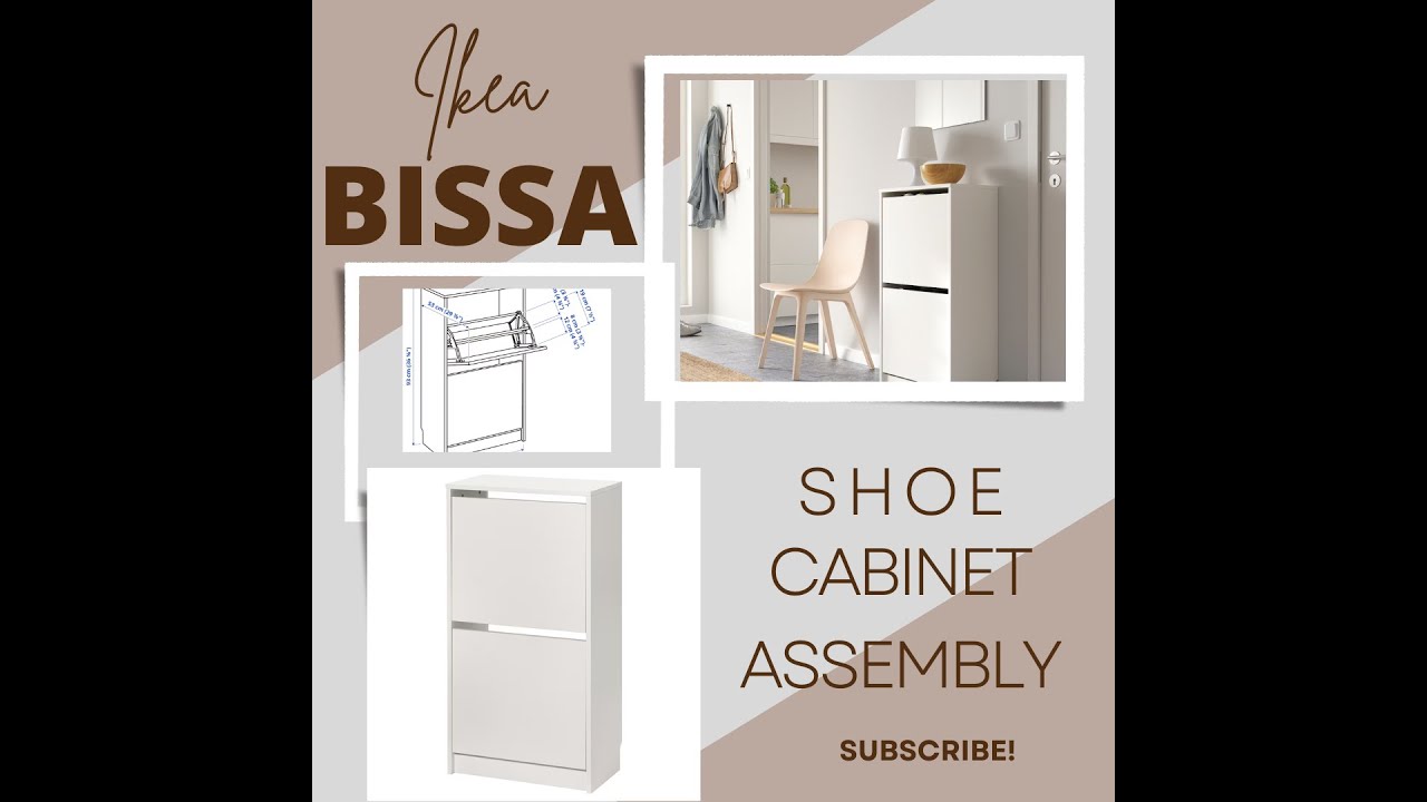 IKEA BISSA Shoe Cabinet Assembly Made Easy | Step-by-Step Shoe Rack Setup Tutorial #ikea #ikeabissa