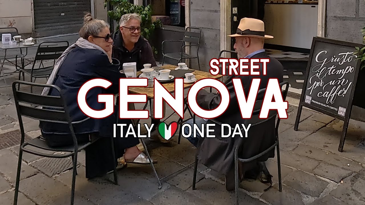 GENOVA VIDEO 4K ITALY 🇮🇹 || #travel #citywalk #music #italy