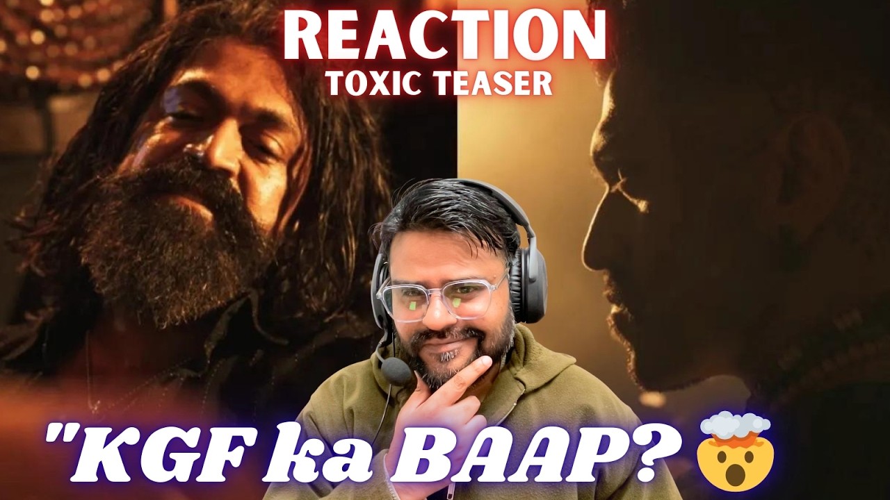 Toxic Official Teaser reaction | Rocking Star Yash | Geetu Mohandas | BINDAAS BHARTII
