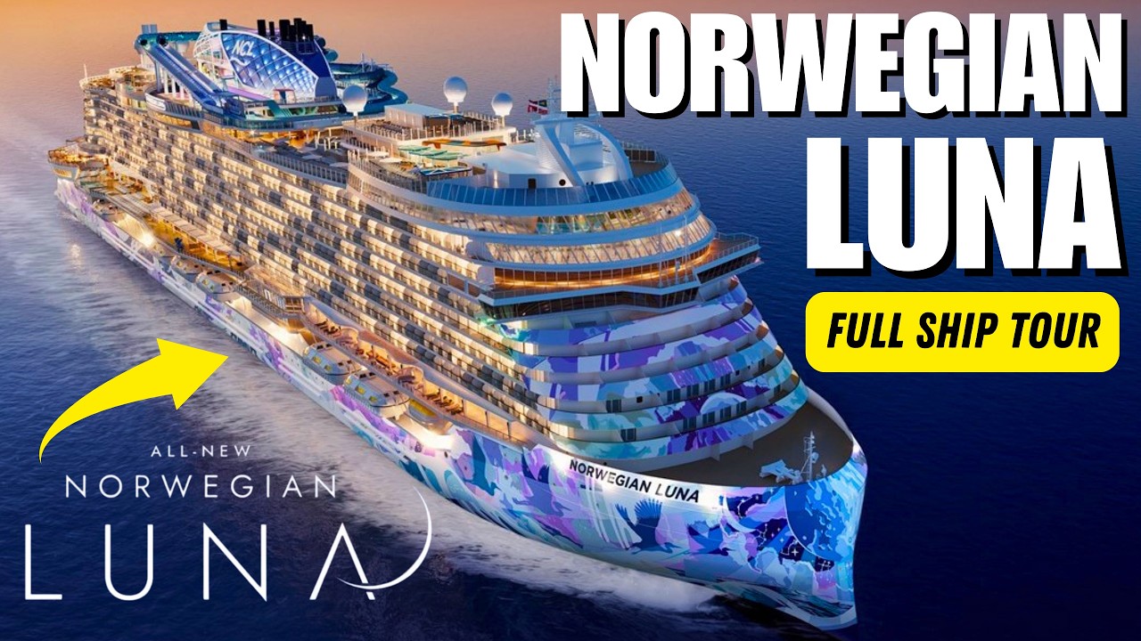 Полный обзор круизного лайнера Norwegian Luna 🌙 | Всё на борту этого нового круизного судна!