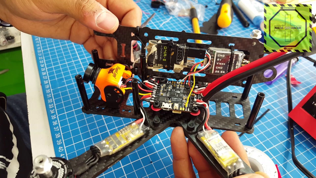 Armado de QAV-R 220 Simplificado | DRONEPEDIA