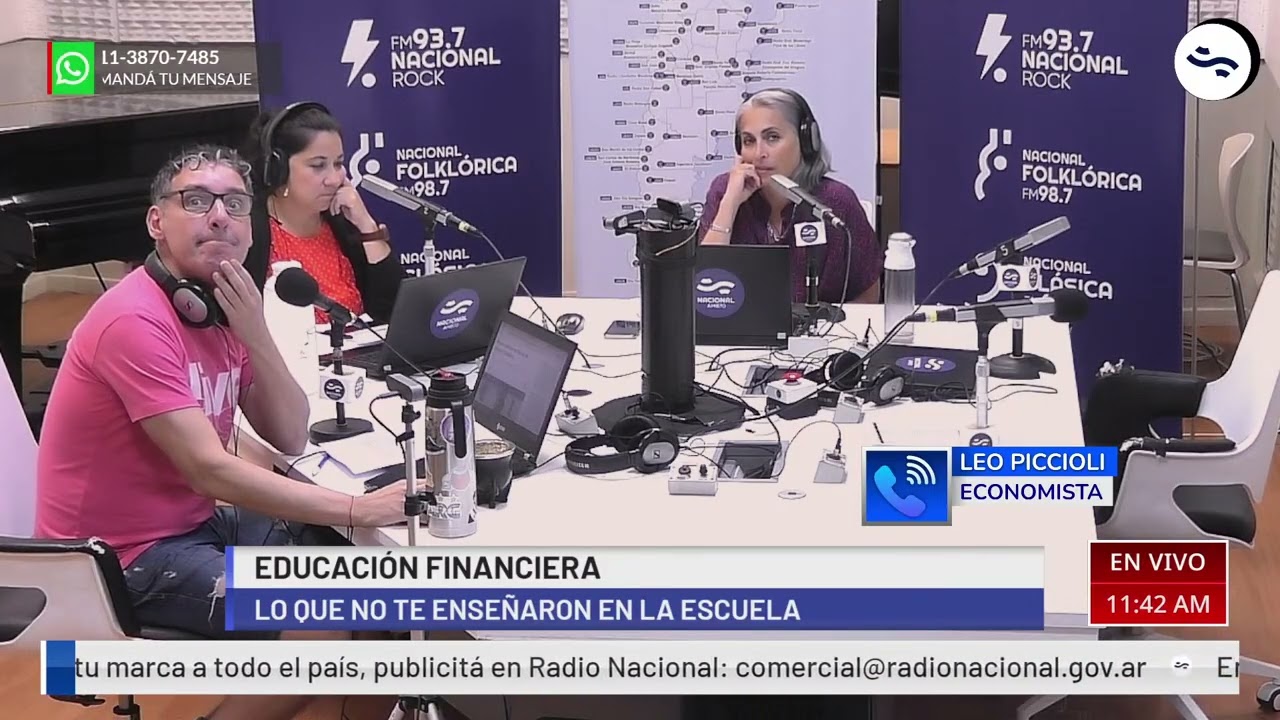 LEO PICCIOLI, EDUCACIÓN FINANCIERA, EN RAMOS GENERALES