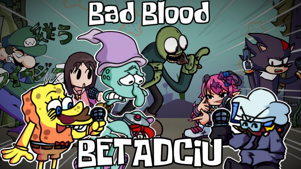 BAD BLOOD But Every Turn A Different Character Sings 🎶|| Vs. SpongeBob Parodies v4