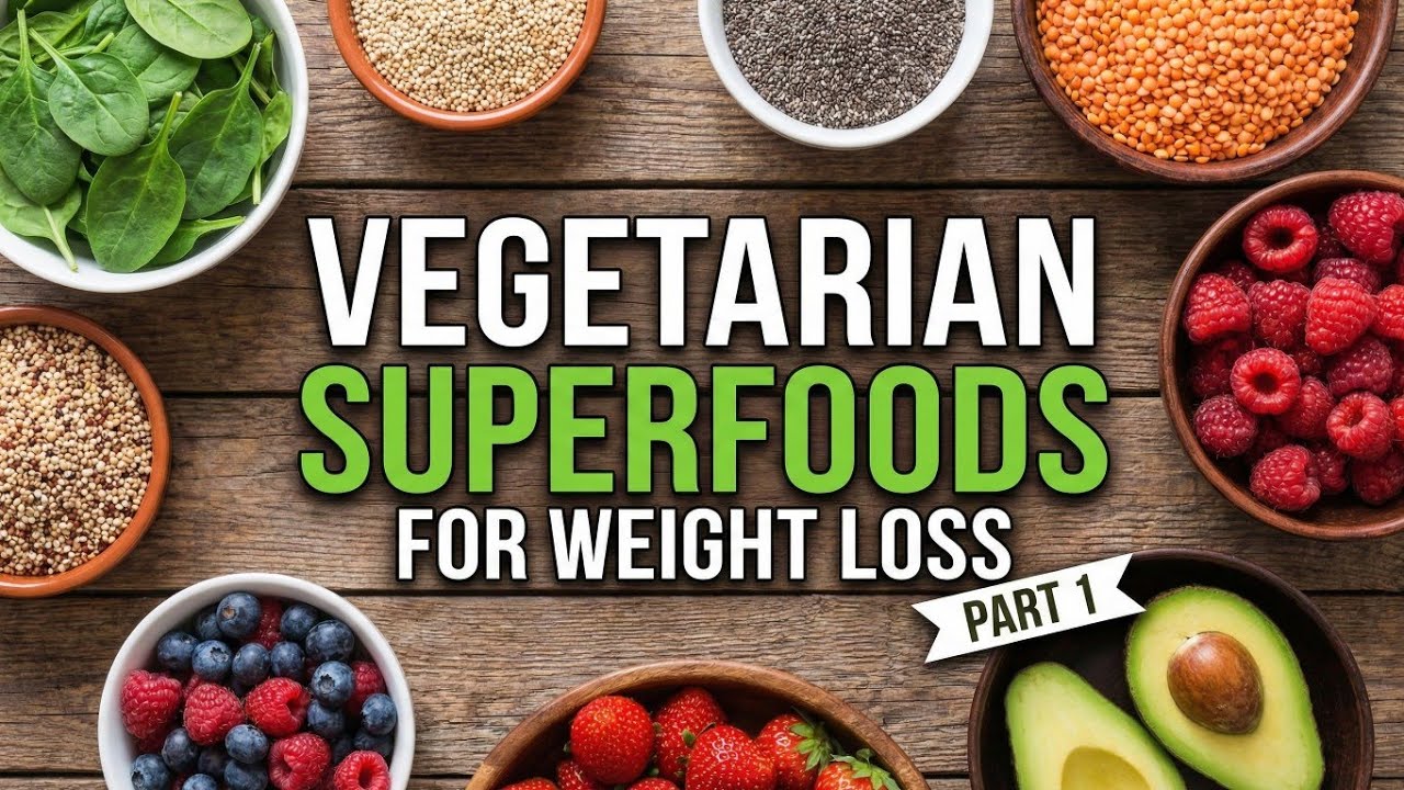 🧪 Bio-Hack Your Body: Top 3 Vegetarian Superfoods for Weight Loss (Part 1)