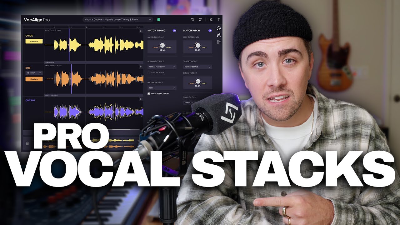 How to Mix PRO Sounding Vocal Stacks with VocAlign Pro