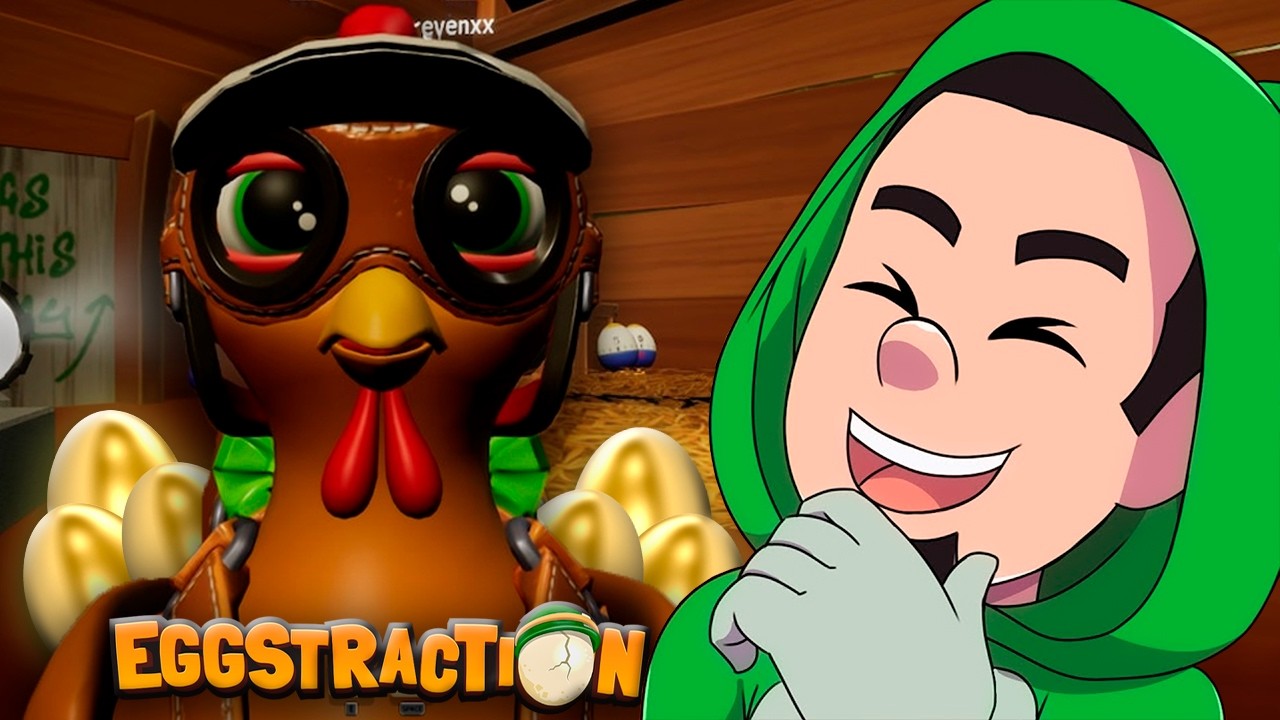 ROUBAMOS OS OVOS DO GABS (os guris pegaram tudo) - EGGSTRACTION COM OS GURI