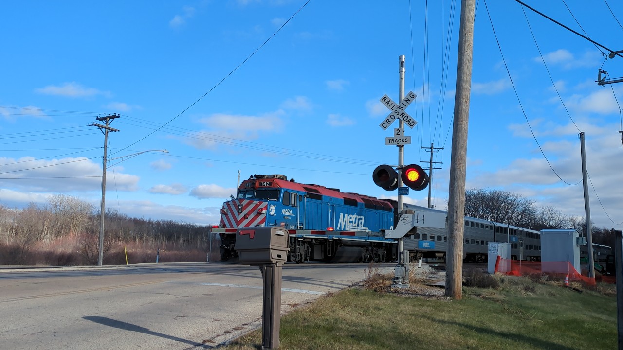 Brink St. Railroad Crossing (Harvard, IL) 11/28/25