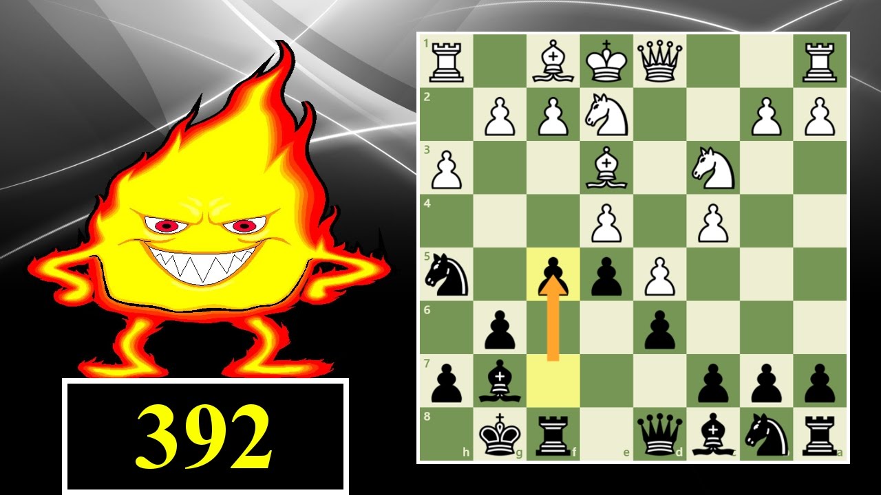 Blitz Chess #392: King's Indian Defense, Makogonov