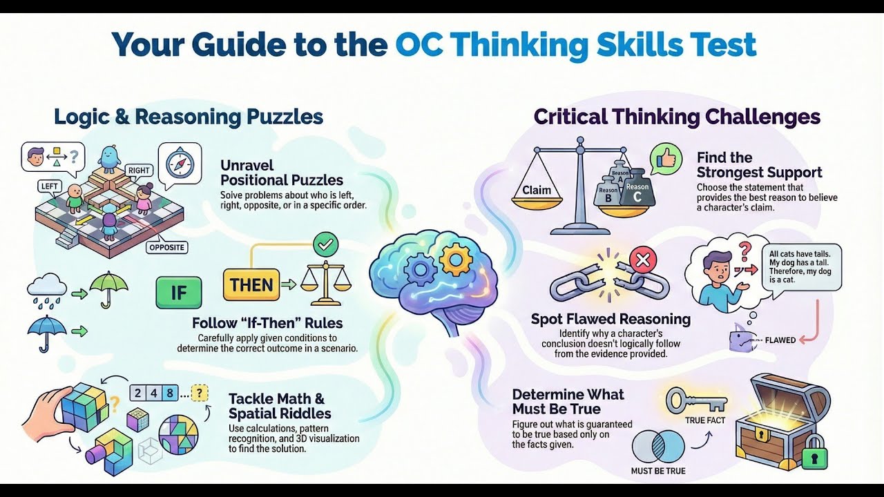 OC Thinking Skills Test Explained: The 6 Question Types & How to Prepare (Year 3)