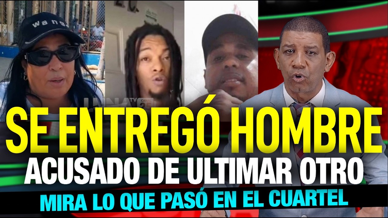 Mira lo que pasó en el cuartel cuando se fue a entregar este hombre