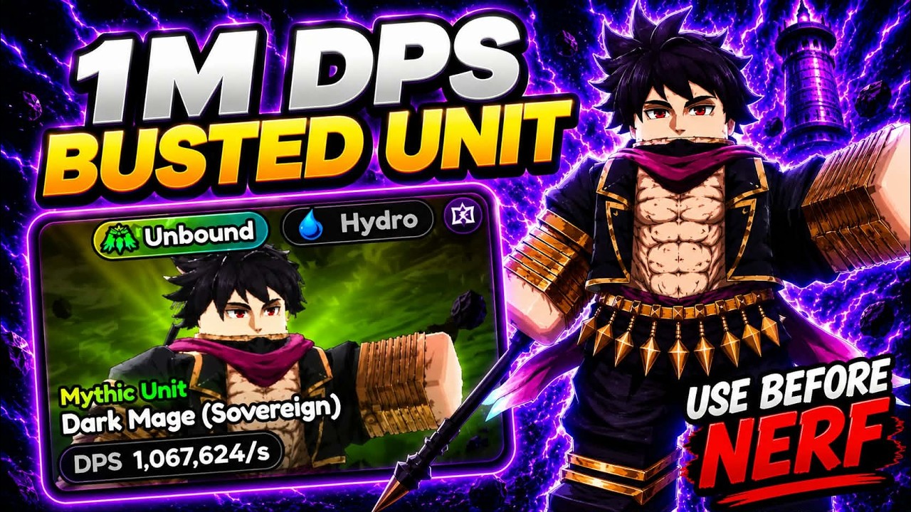 Dark Mage (Judar) is BROKEN! FULL SHOWCASE | Anime Expeditions