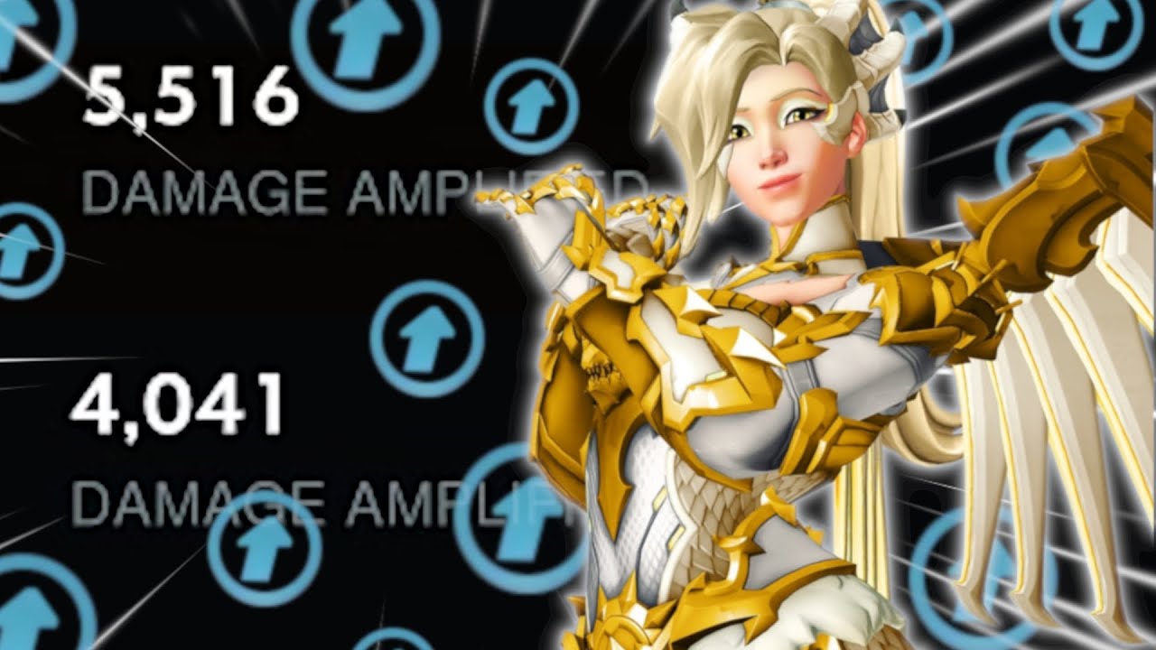 How to Get High Damage Boost as Mercy! (Overwatch)