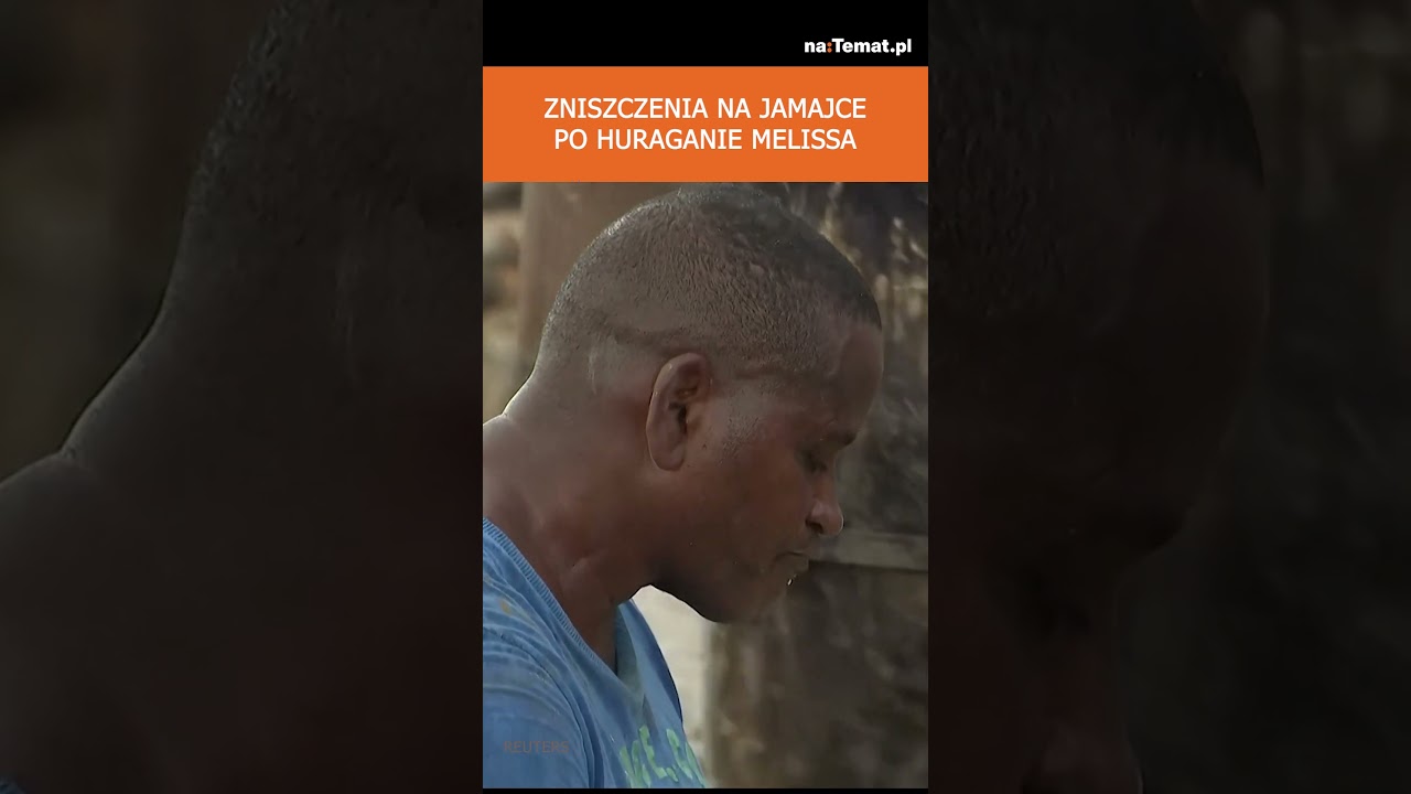 Zniszczenia na Jamajce po huraganie Melissa. 4 ofiary śmiertelne. | #SHORTS