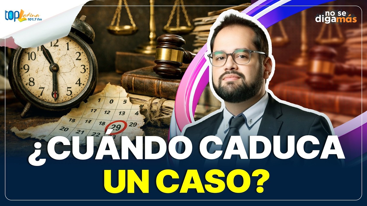 Francisco Álvarez explica cuándo se extingue un caso penal según el Tribunal Constitucional
