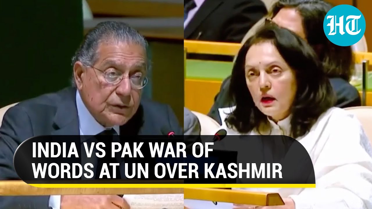 'Pointless': India's stinging rebuttal to Pakistan's Kashmir remarks at UNGA I Watch