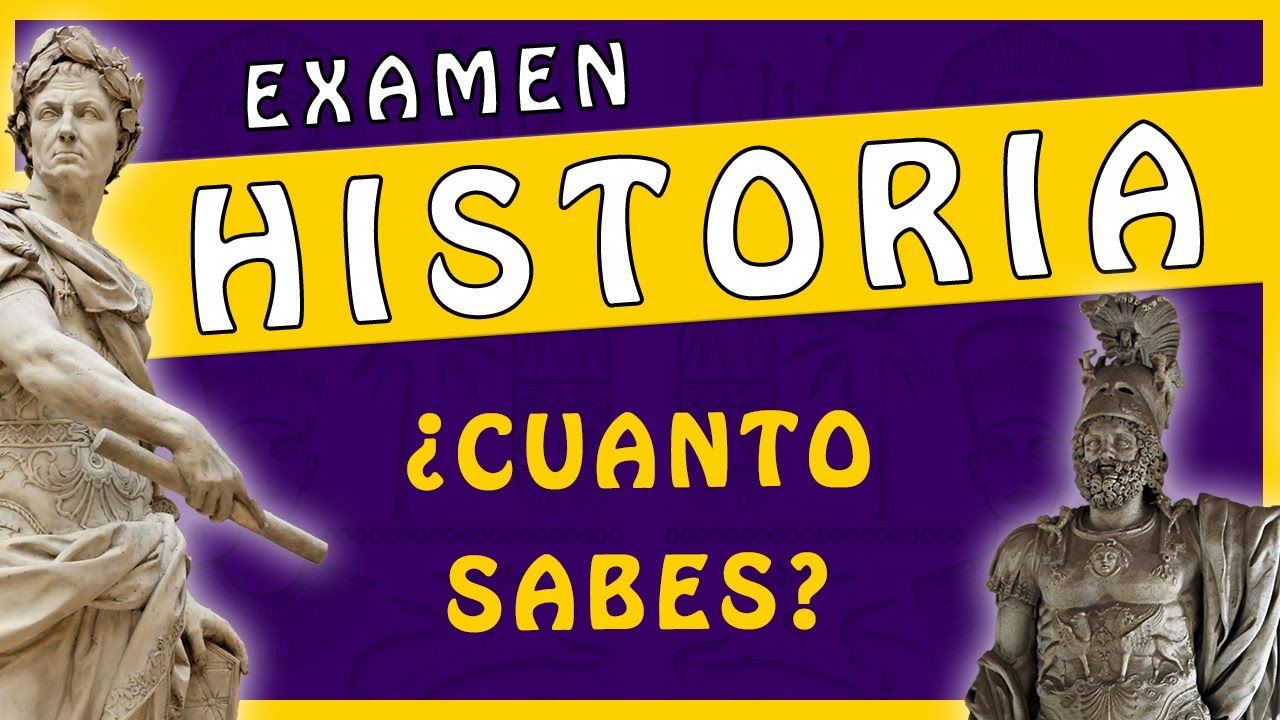 ☑️​PRUEBA DE HISTORIA UNIVERSAL🤯🧠​​🎓  | 30 PREGUNTAS | ¿Podrás con todas?