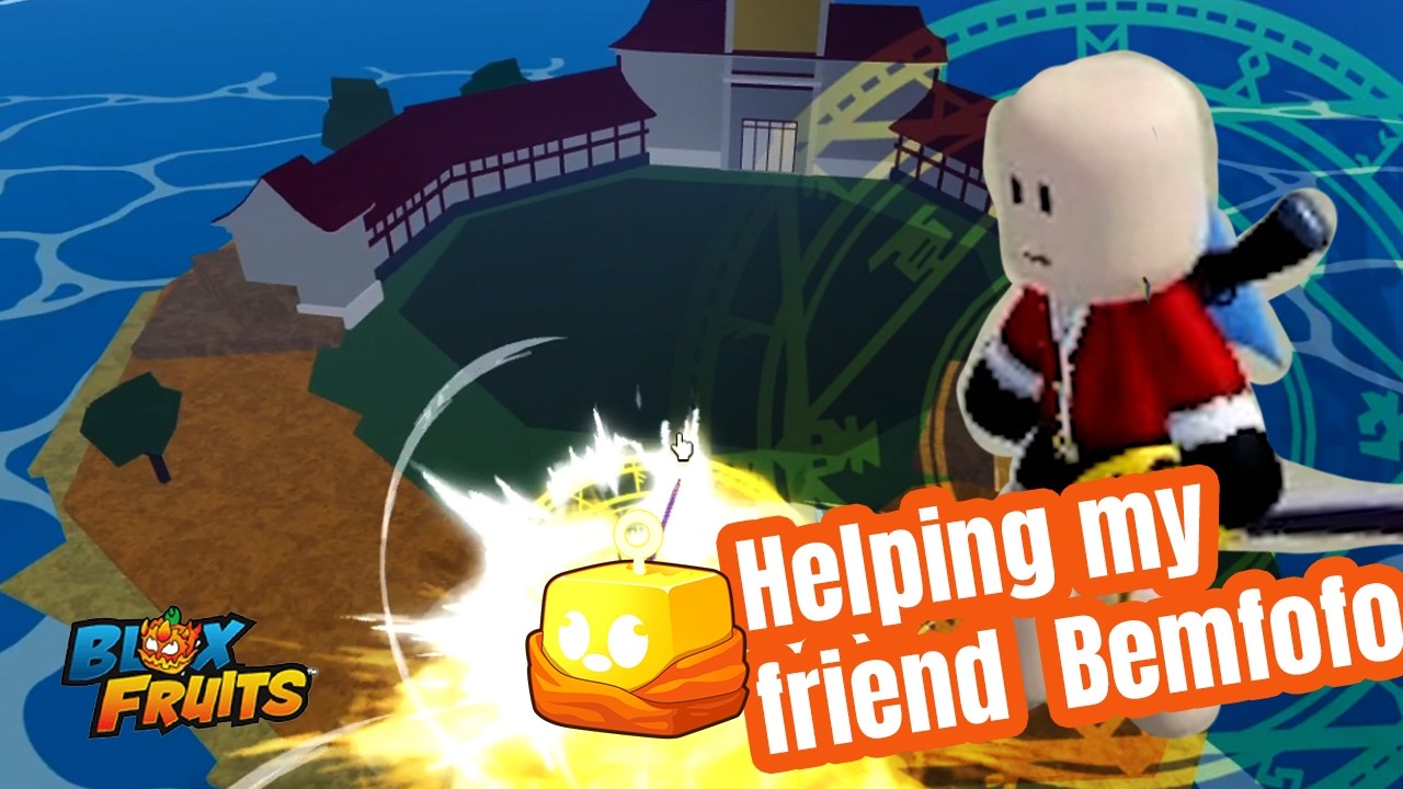 I Gave My Friend Benfofo Buddha Fruit and Helped Him Awaken His Z Move! #bloxfruits #roblox #buddha