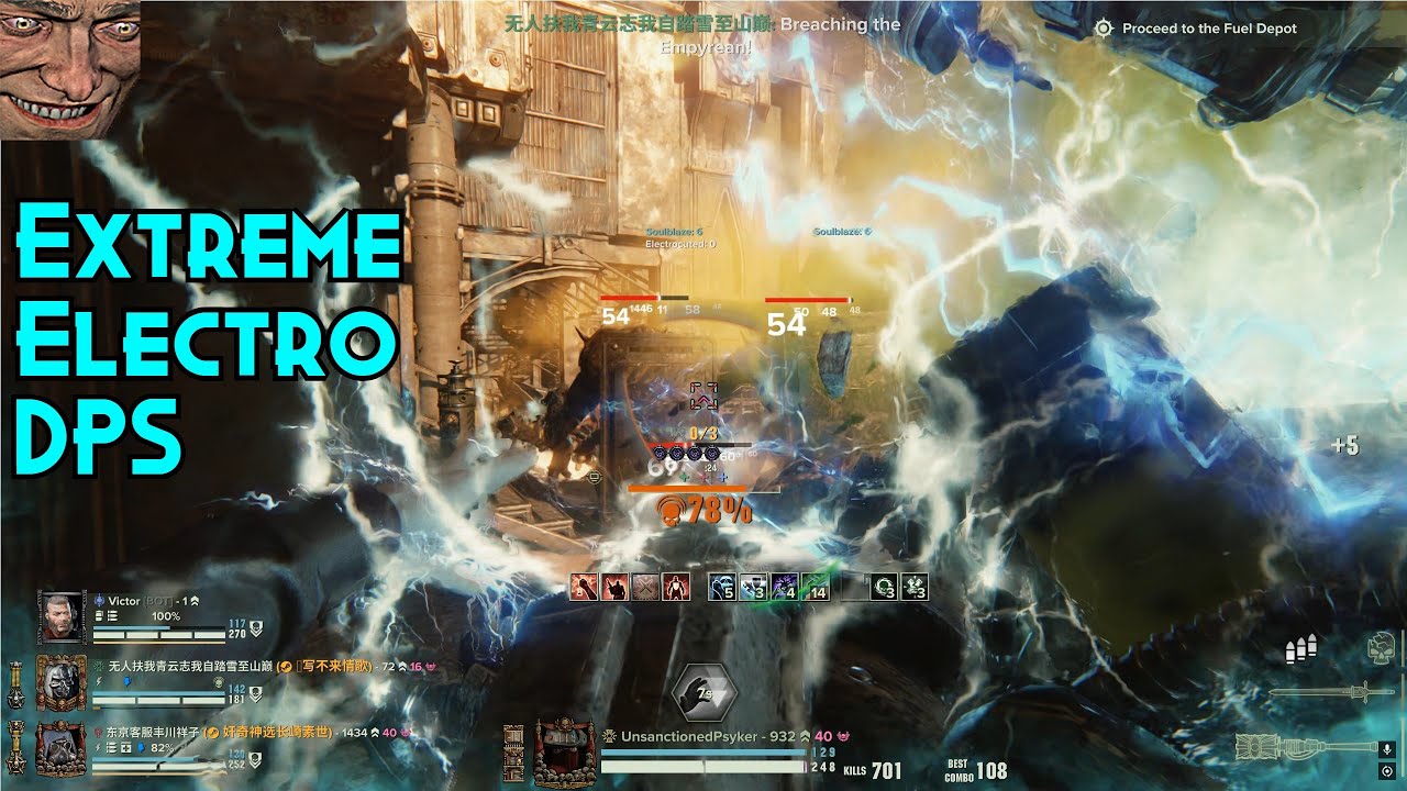 Tryhard Flayer Top DPS Electro (Surge) | Darktide | Auric Maelstrom | Psyker