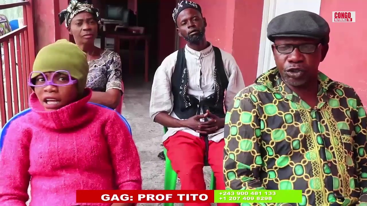 NOUVEAUTÉ GAG 2019: PROF TITO  AVEC AIDA, MUKWATA, MBATASIALA ET MAMAN IDA