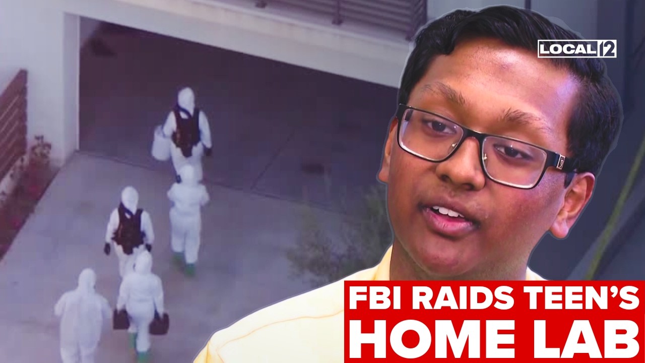 Family says teen was 'just interested in science' during FBI Raid