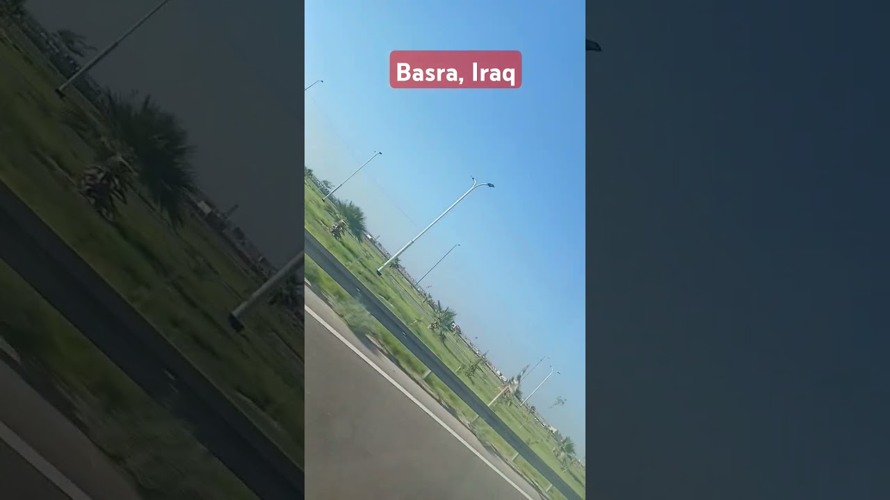 Basra bueatiful city of Iraq #iraq #gulfthisweek #asia #tourism #visit #basra #viralvideo#viralreels