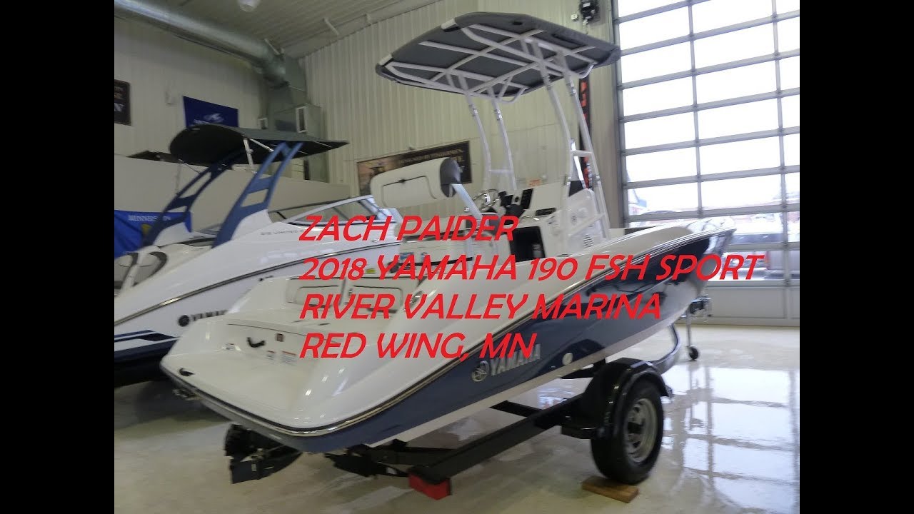 YAMAHA 190 FSH SPORT, The Perfect Center Council Fishing Boat #centerconsolesonly    #zachpaider